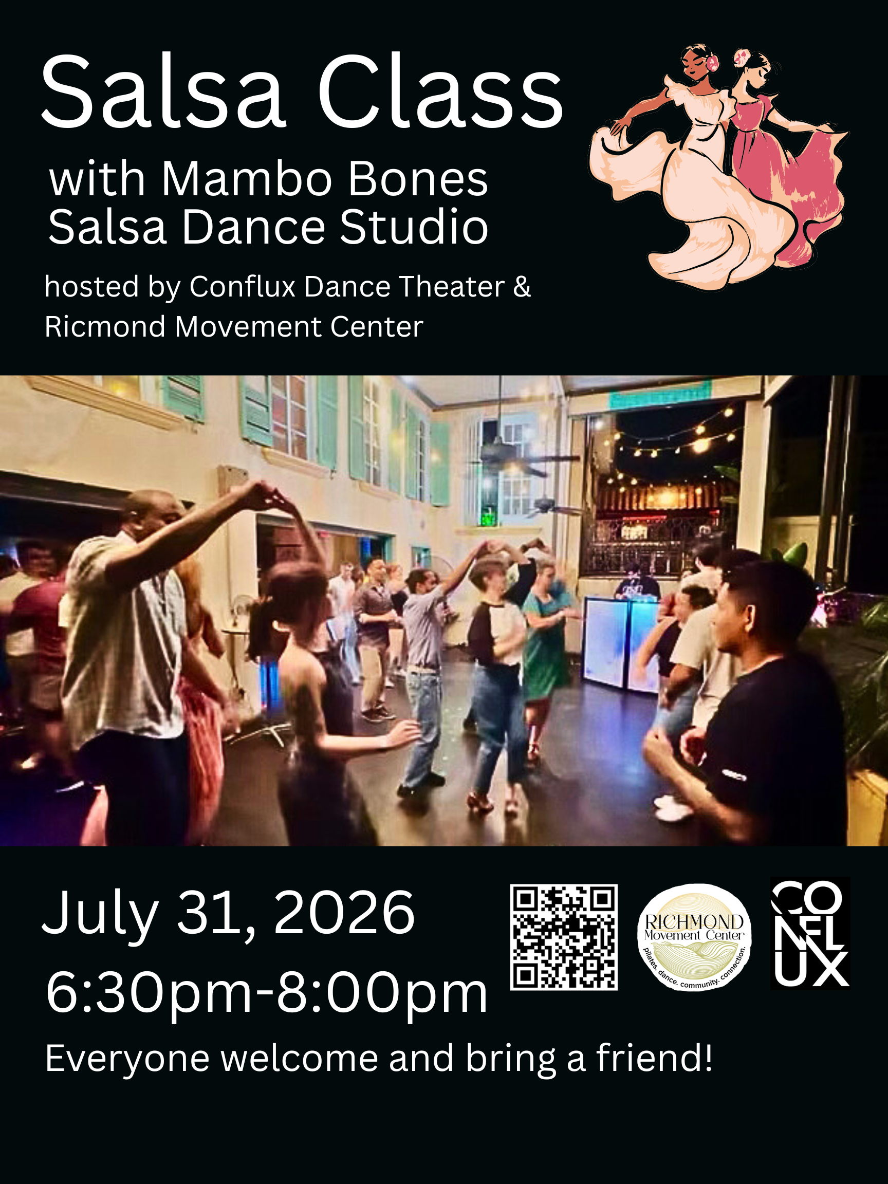 Salsa Class with Mambo Bones Salsa Dance Studio