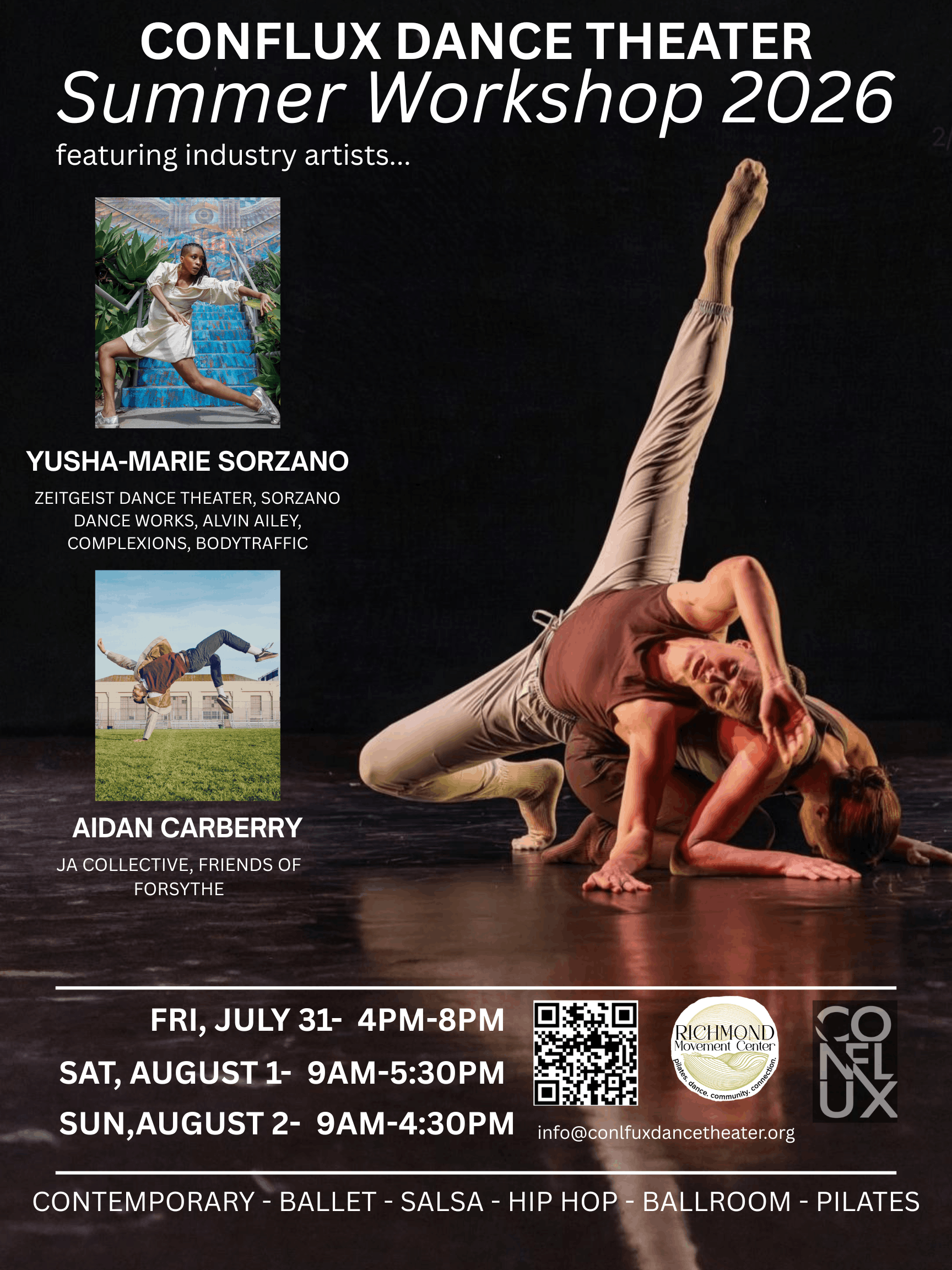 Summer Workshop 2026 Flyer