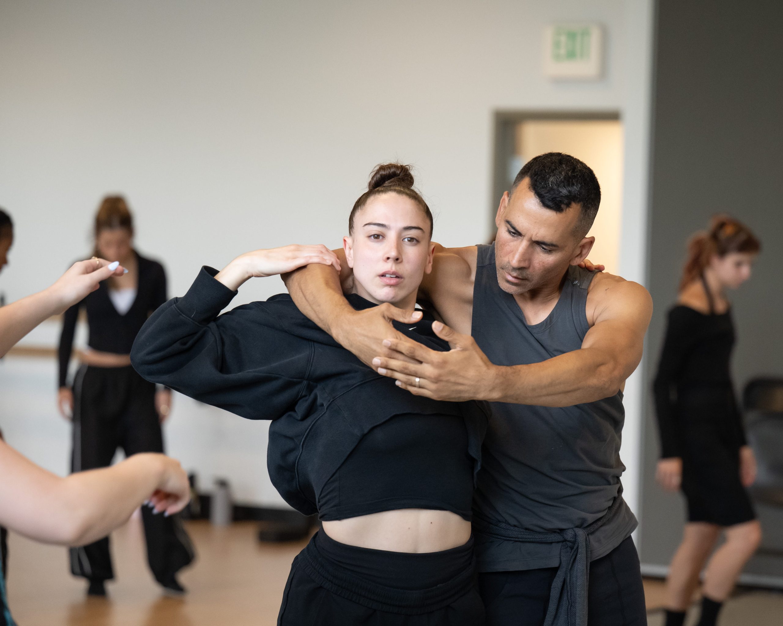 Miguel with dancer